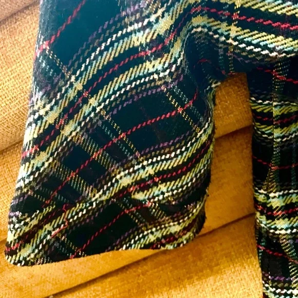 SOLD Vintage Plaid Pea Coat - Picture 6 of 14